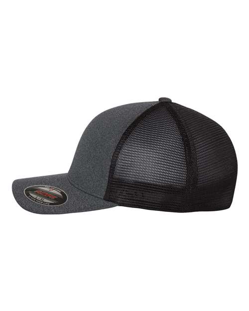 Flexfit 5511UP Melange Dark Grey/ Black — direct side