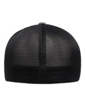 Flexfit 5511UP Melange Heather/ Black — back