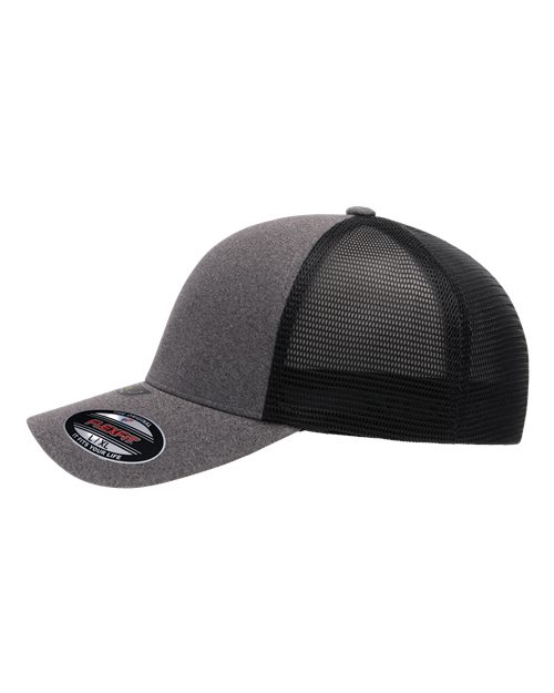 Flexfit 5511UP Melange Heather/ Black — direct side