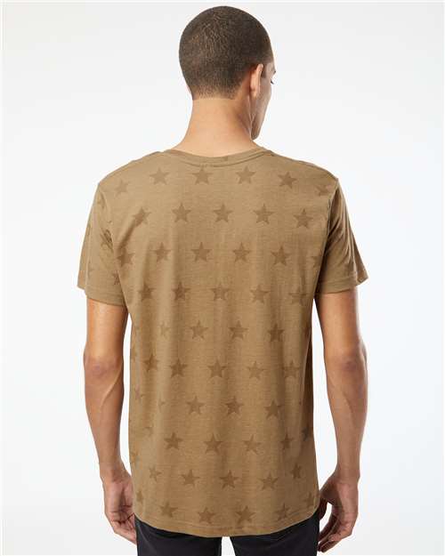 Code Five 3929 Coyote Brown Star — on model back