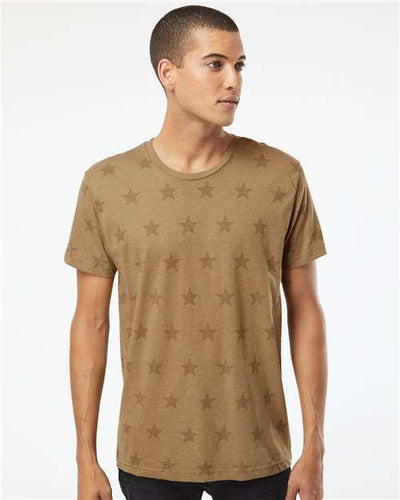 Code Five 3929 Coyote Brown Star — on model front