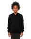 Bella + Canvas 3719Y - Youth Sponge Fleece Pullover Hoodie - Black