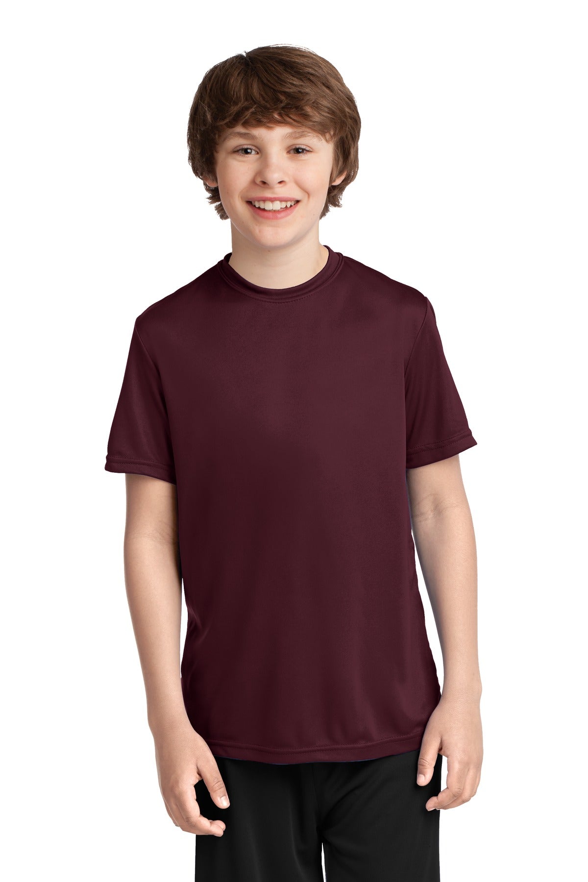 Youth Performance Tee - Athletic Maroon