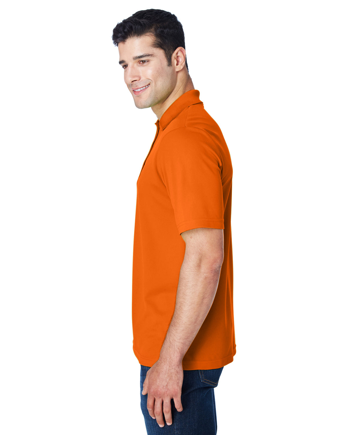Men's Origin Performance Piqué Polo - Campus Orange