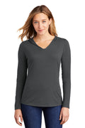 Women's Perfect Tri Long Sleeve Hoodie - Charcoal