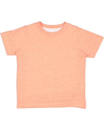 Toddler Harborside Melange T-Shirt - Papaya Melange