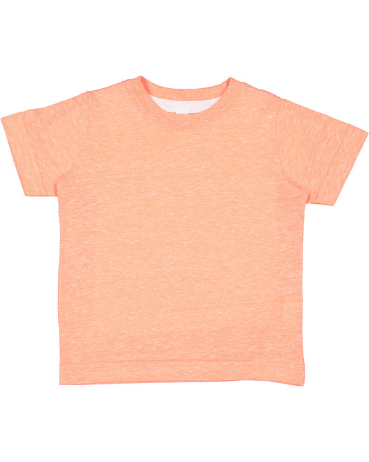 Toddler Harborside Melange T-Shirt - Papaya Melange