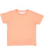 Rabbit Skins 3391RA - Toddler Harborside Melange T-Shirt - Papaya Melange