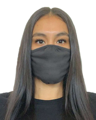 48 Pack - Next Level Unisex Eco Performance Face Cover - Heavy Metal