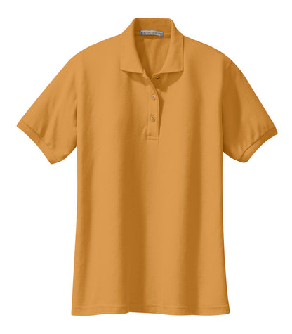 Women's Silk Touch Polo - Gold