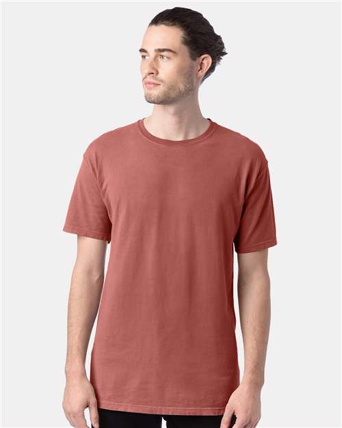 ComfortWash by Hanes GDH100 Nantucket Red — on model front