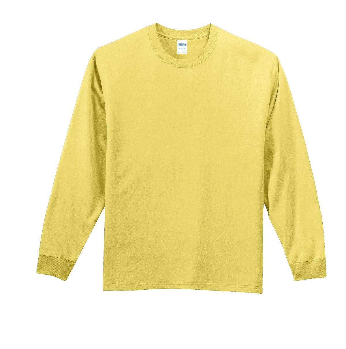 Unisex Long Sleeve Essential Tee - Yellow