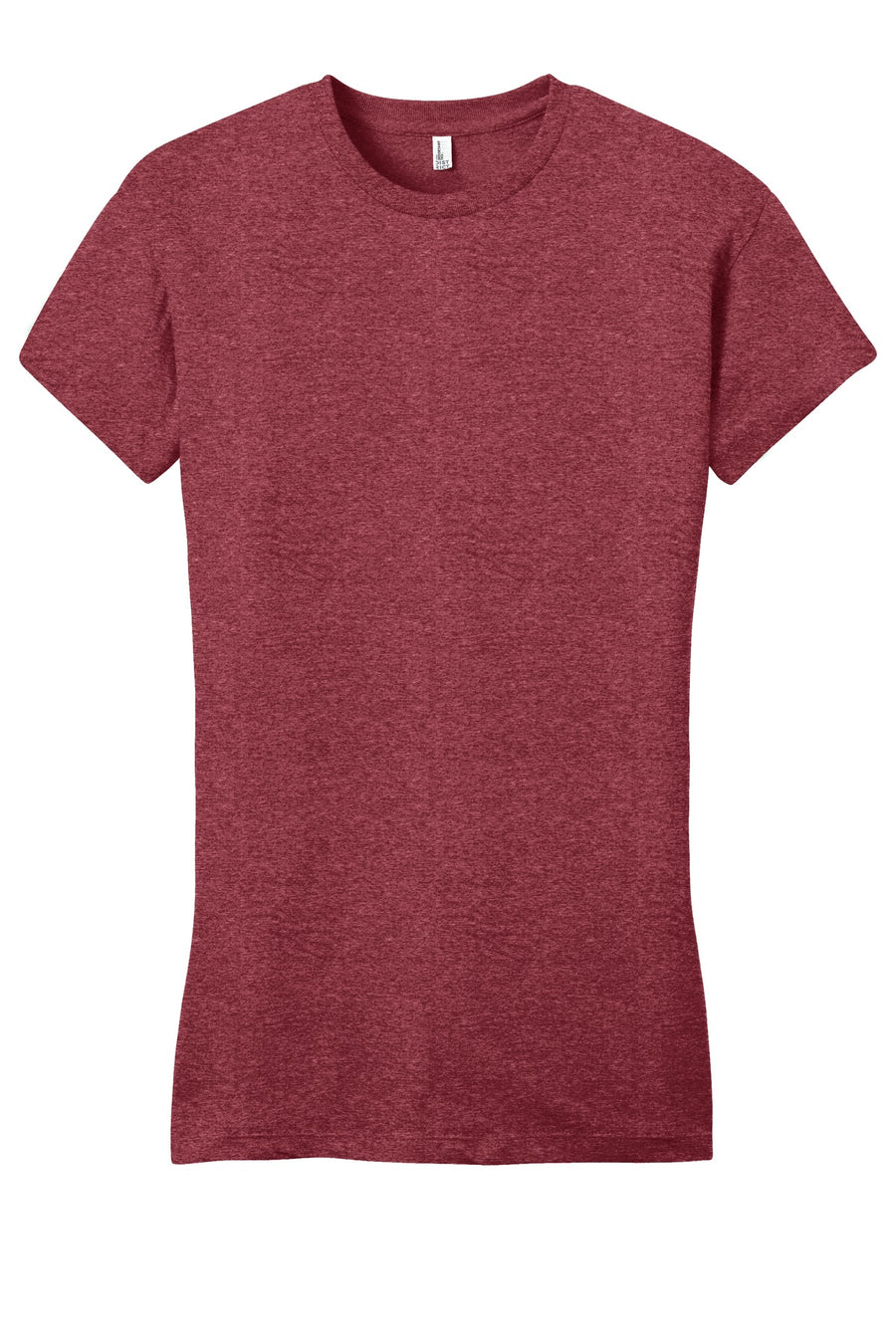 Women's Fitted Very Important Tee - Heather Red