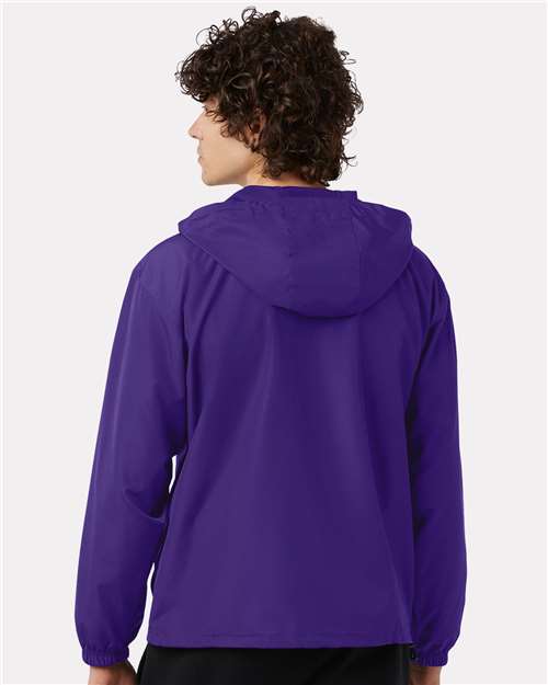 Champion CO200 Purple — on model back