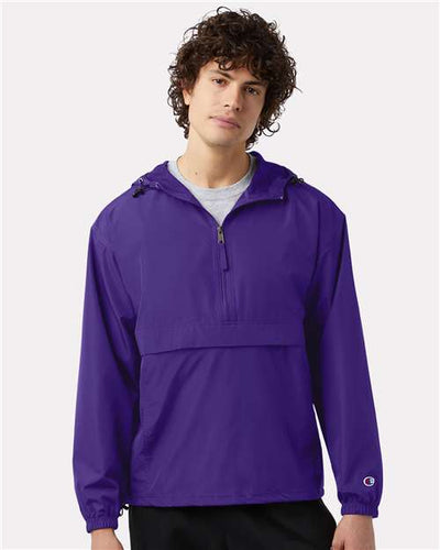 Champion CO200 Purple — on model front