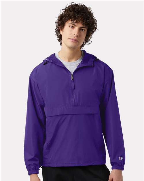 Champion CO200 Purple — on model front