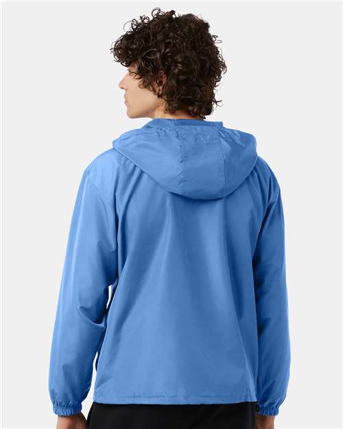 Champion CO200 Light Blue — on model back