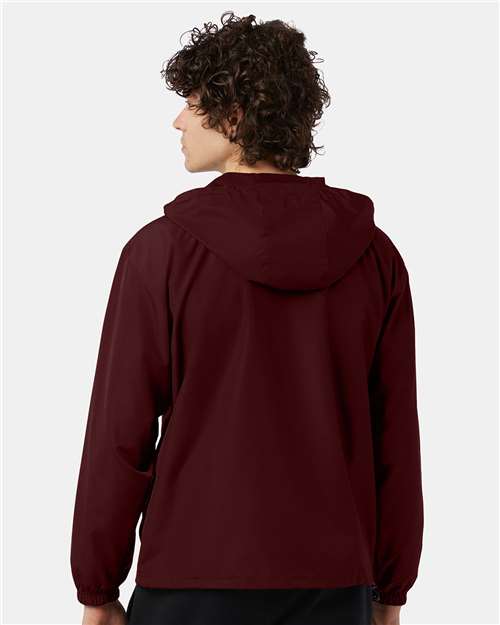 Champion CO200 Maroon — on model back