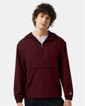 Champion CO200 Maroon — on model front