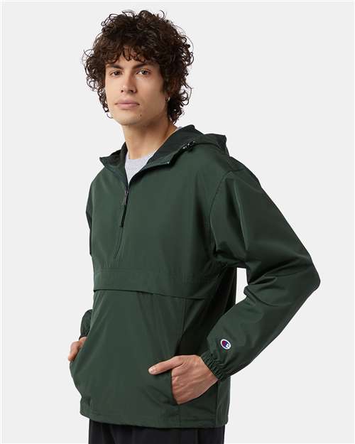 Champion CO200 Dark Green — on model side