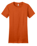 Women's Fitted The Concert Tee - Deep Orange