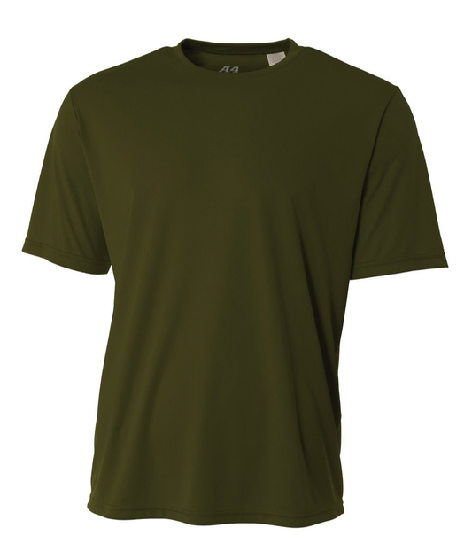 Youth Cooling Performance T-Shirt - Military Green