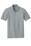 Unisex Core Classic Pique Polo - Gusty Gray