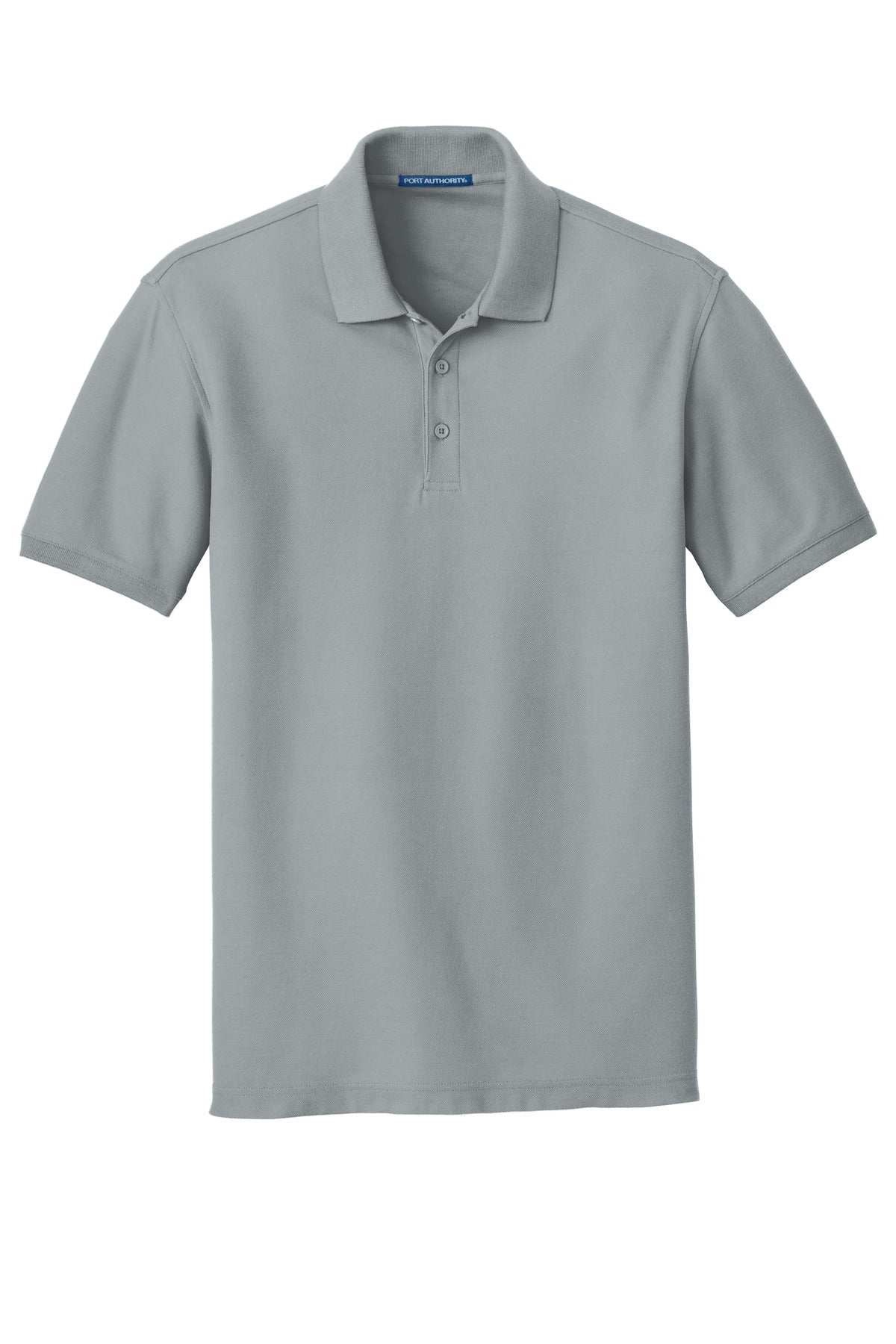 Unisex Core Classic Pique Polo - Gusty Gray