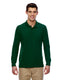 Gildan G729 - Unisex Double Piqué Long-Sleeve Polo - Forest Green