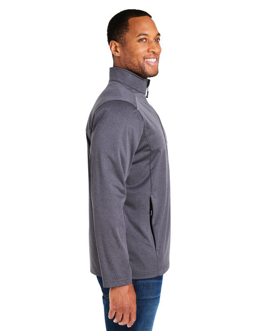 Men's Techno Lite Three-Layer Knit Tech-Shell - Carbon Heather