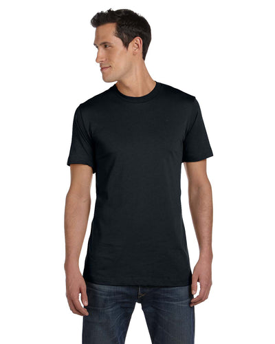 Unisex Heather CVC T-Shirt - Solid Black Blend