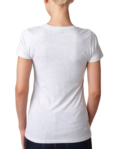 Women's Triblend Crew - Heather White