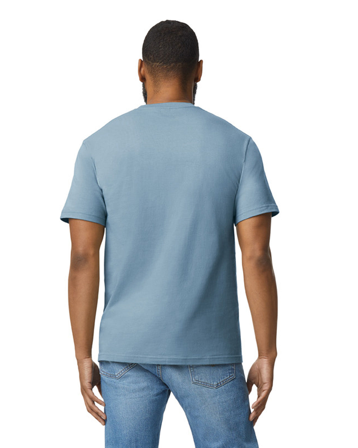 Softstyle Midweight Unisex T-Shirt - Stone Blue