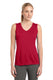 Sport-Tek LST352 - Women's Sleeveless PosiCharge Competitor V-Neck Tee - True Red