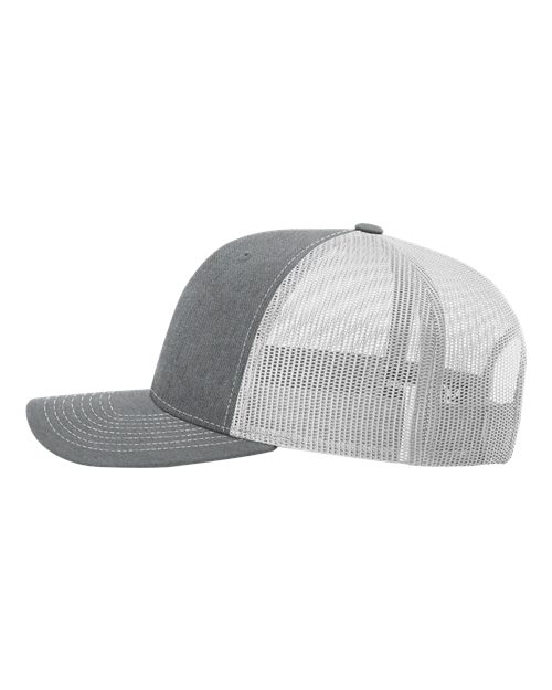 Richardson 112 Heather Grey/ Light Grey — direct side