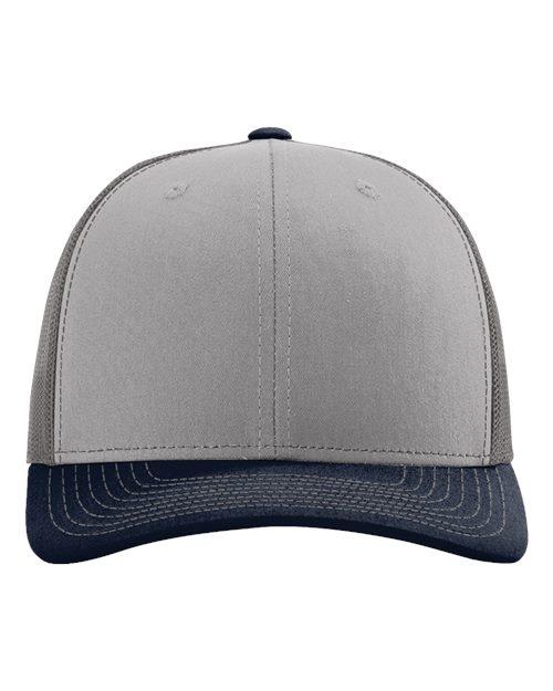 Richardson 112 Grey/ Charcoal/ Navy — front