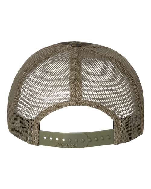 Richardson 112P Mossy Oak Bottomland/ Loden — back