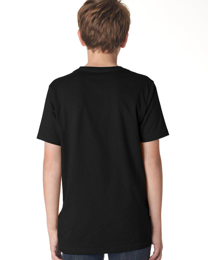 Youth Cotton Crew - Black