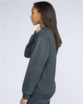 Gildan SF000 Dark Heather — on model side
