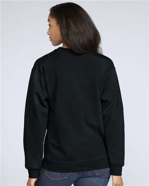 Gildan SF000 Black — on model back