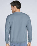 Gildan SF000 Stone Blue — on model back