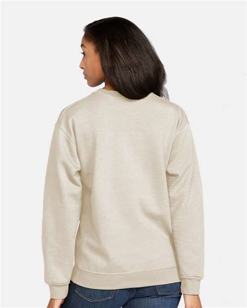 Gildan SF000 Sand — on model back