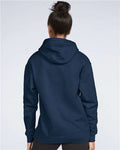 Gildan SF500 Navy — on model back