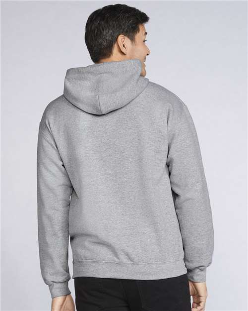 Gildan SF500 Sport Grey — on model back