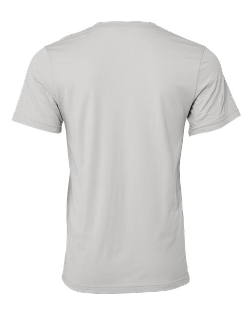 BELLA + CANVAS 3001 Solid Athletic Grey — back