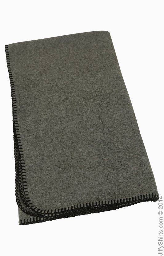 Fleece Throw - Charcoal