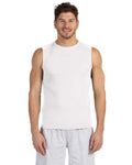 Unisex Performance®  Sleeveless T-Shirt - White