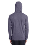 Unisex Performance®  Hooded T-Shirt - Heather Sport Dark Navy