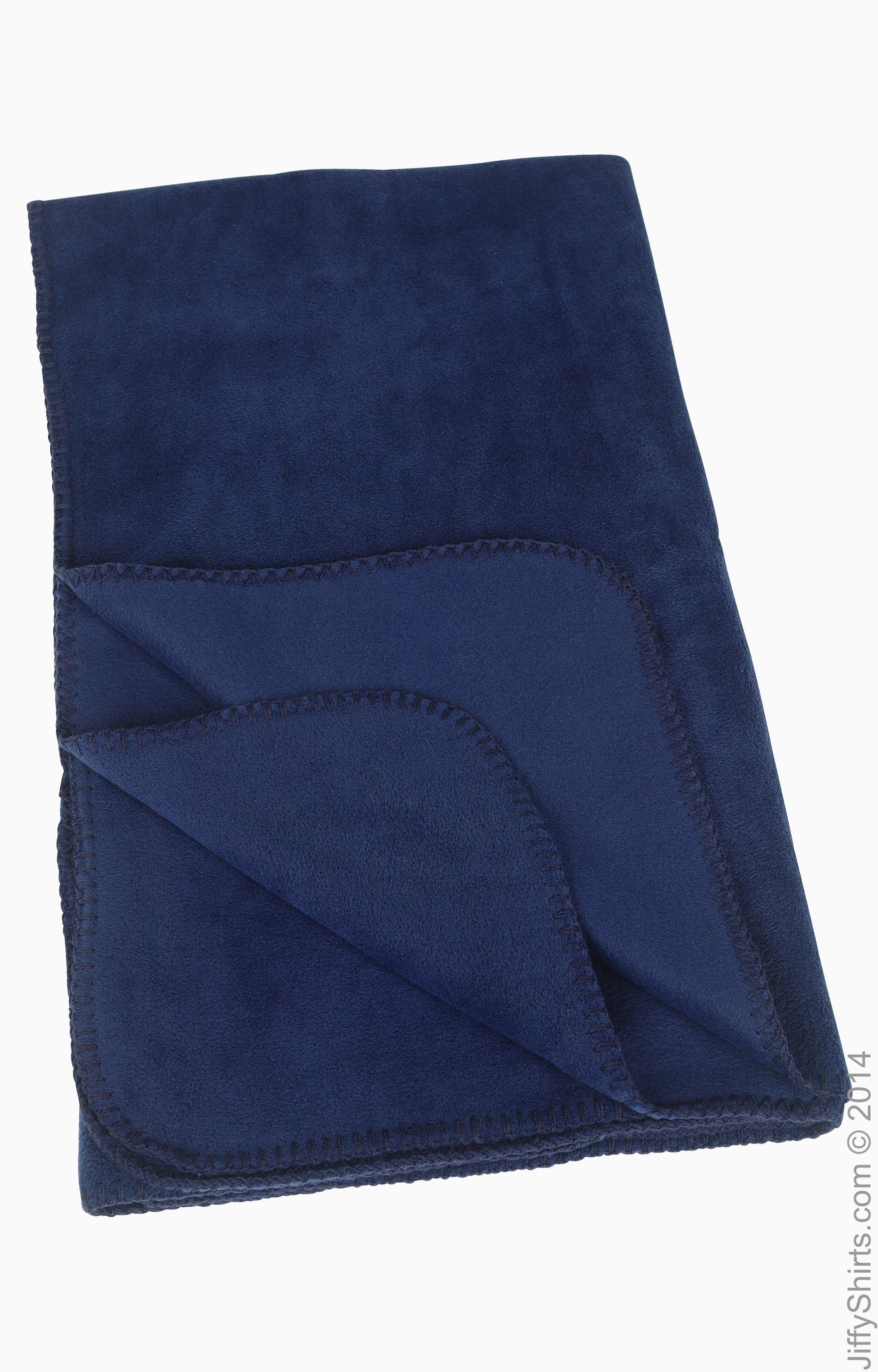 Fleece Throw - Navy