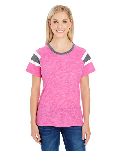 Women's Fanatic Short-Sleeve T-Shirt - Pw Pink / Slt / White